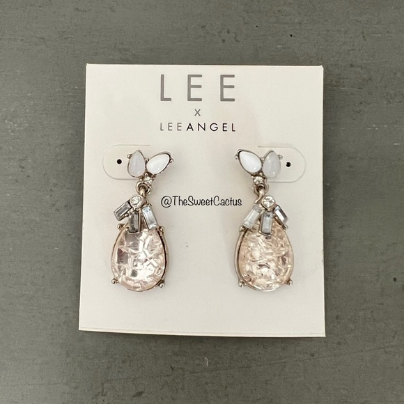 Lee by Lee Angel Tear Drop Earrings - Picture 5 of 6
